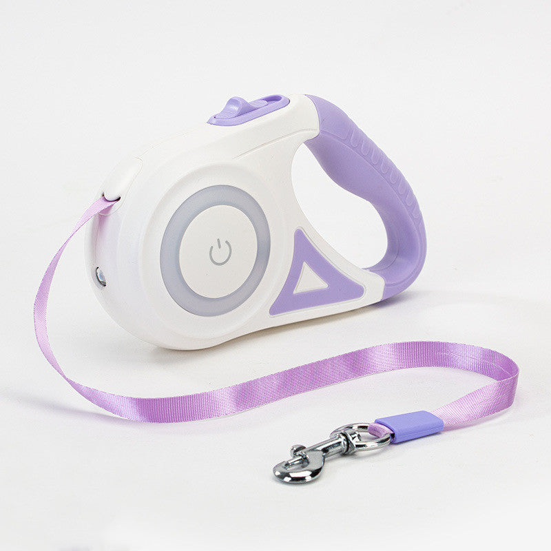 Retractable Dog Leash & Collar with Spotlight 