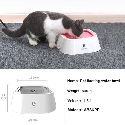 Floating Non-Spill Dog Water Bowl 