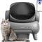 M1 Open-Top Automatic Self-Cleaning Cat Litter Box – App-Controlled, Odor-Free, with Trash Bags