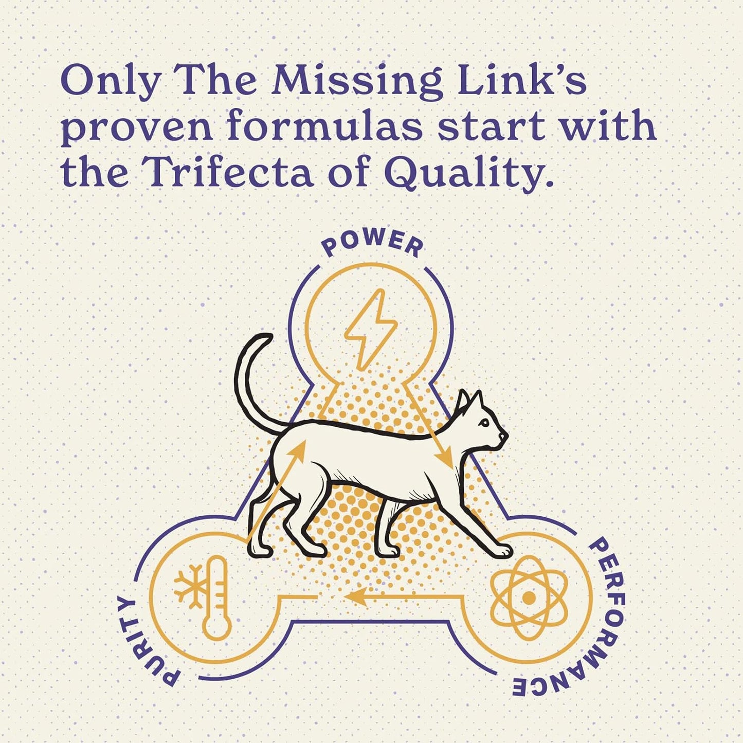 "The Missing Link Feline Superfood Powder, 6 Oz – Vet-Formulated Supplement with Omega 3 & 6 for Skin, Coat, Digestion, Immunity & Overall Cat Health