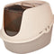 No-Mess Enclosed Hooded Cat Litter Box, Standard, Multicolor, 21 in X 16 in X 15 In