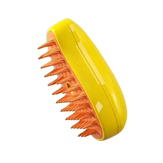 Electric Pet Grooming Brush with Water Spray – Soft Silicone Comb for Cats & Dogs, Perfect for Bathing & Hair Removal