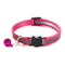 Reflective Breakaway Cat Collar – Adjustable, Soft, and Safe with Bell, Elastic Design, and New Colors