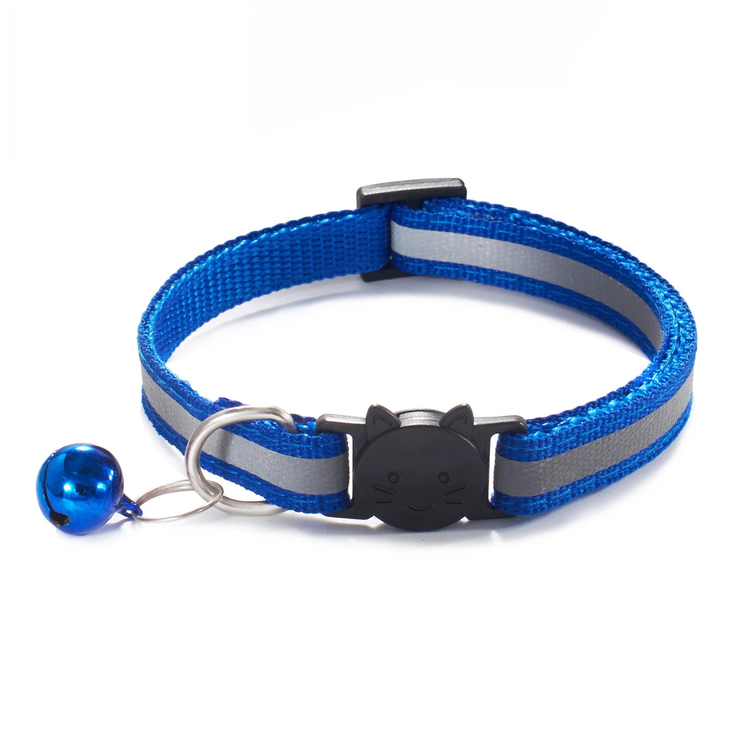 Reflective Breakaway Cat Collar – Adjustable, Soft, and Safe with Bell, Elastic Design, and New Colors