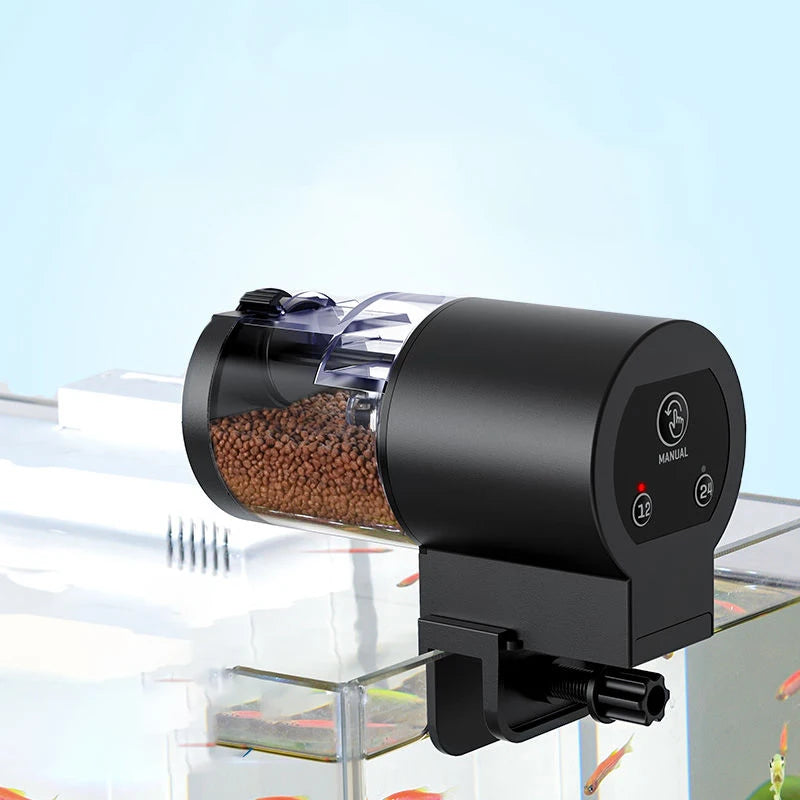 Automatic Fish Feeder – Intelligent Timer, 100ml Large Capacity for Goldfish & Aquariums