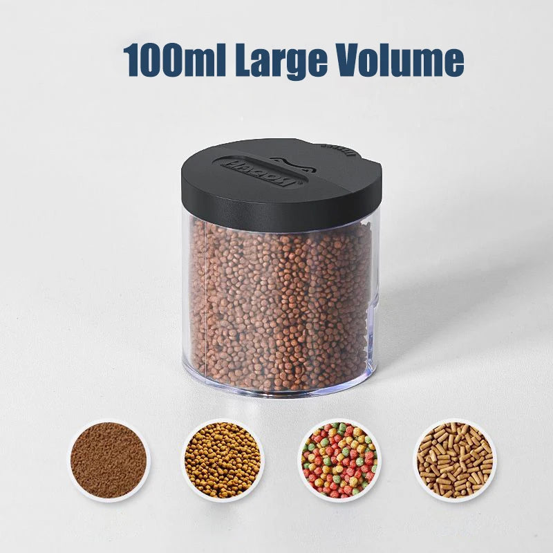 Automatic Fish Feeder – Intelligent Timer, 100ml Large Capacity for Goldfish & Aquariums