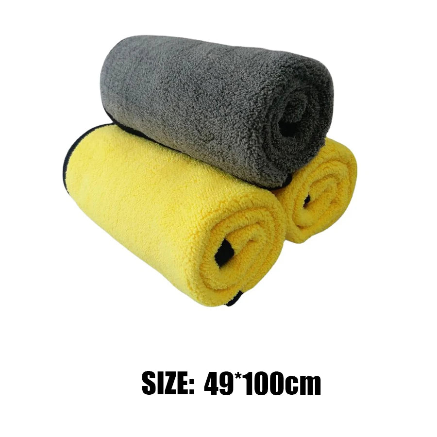 Quick-Dry Pet Bath Towel – Absorbent, Thick, and Large for Dogs & Cats