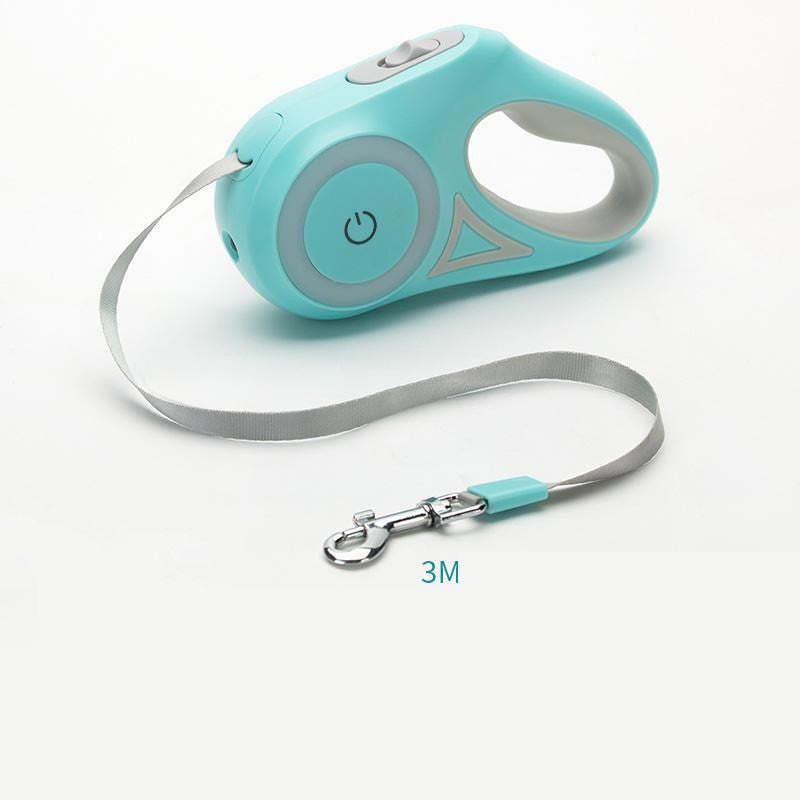 Retractable Dog Leash & Collar with Spotlight 