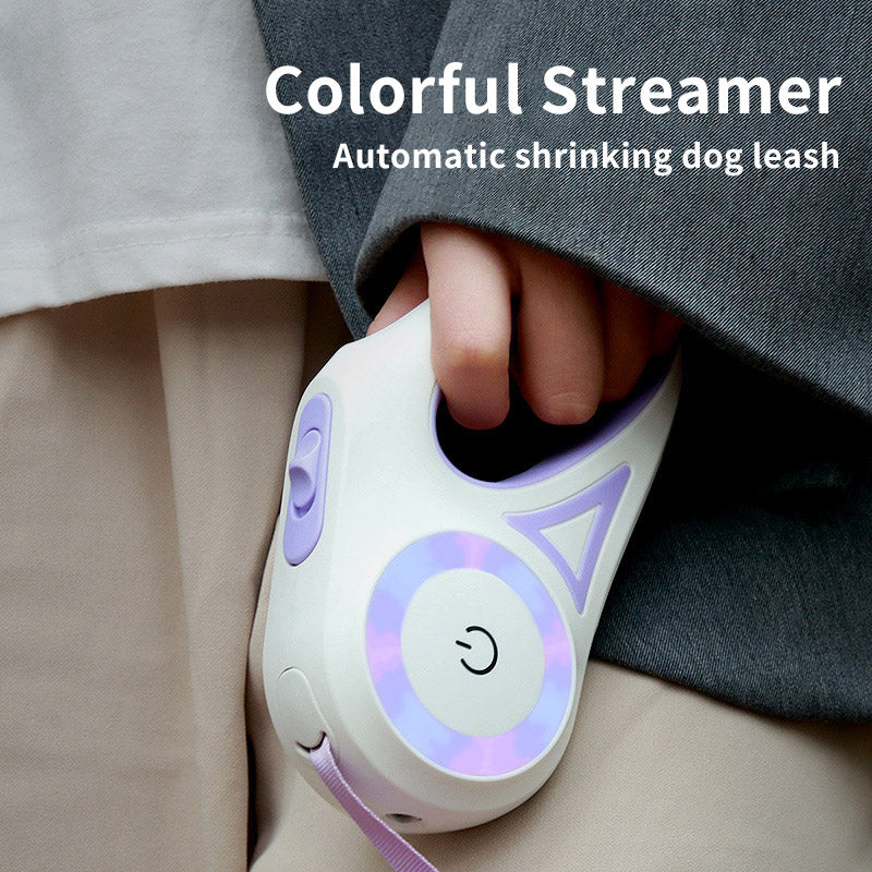 Retractable Dog Leash & Collar with Spotlight 