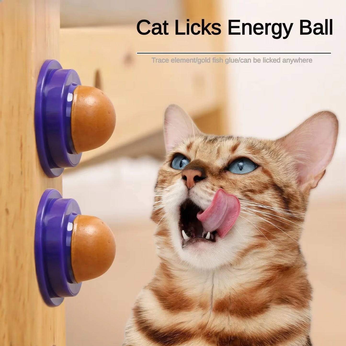 Catnip Energy Candy Ball – Healthy, Nutritious, Interactive Vitamin Treats for Cats